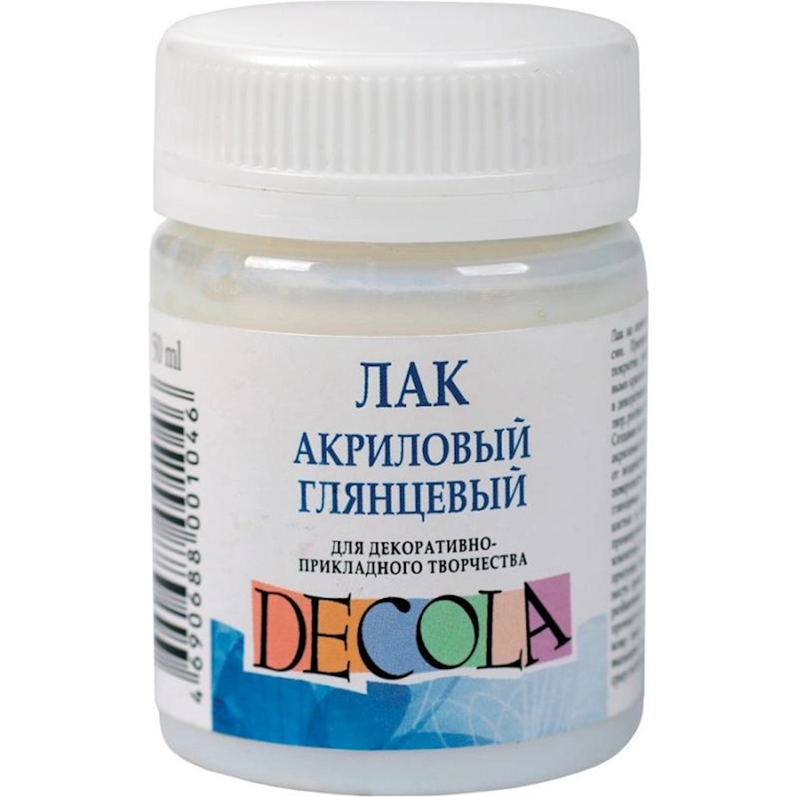 Akril lak Decola parlaq, 50 ml