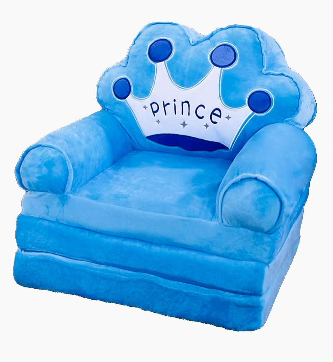 Kreslo uşaqlar üçün Prince, 120x50 sm, mavi