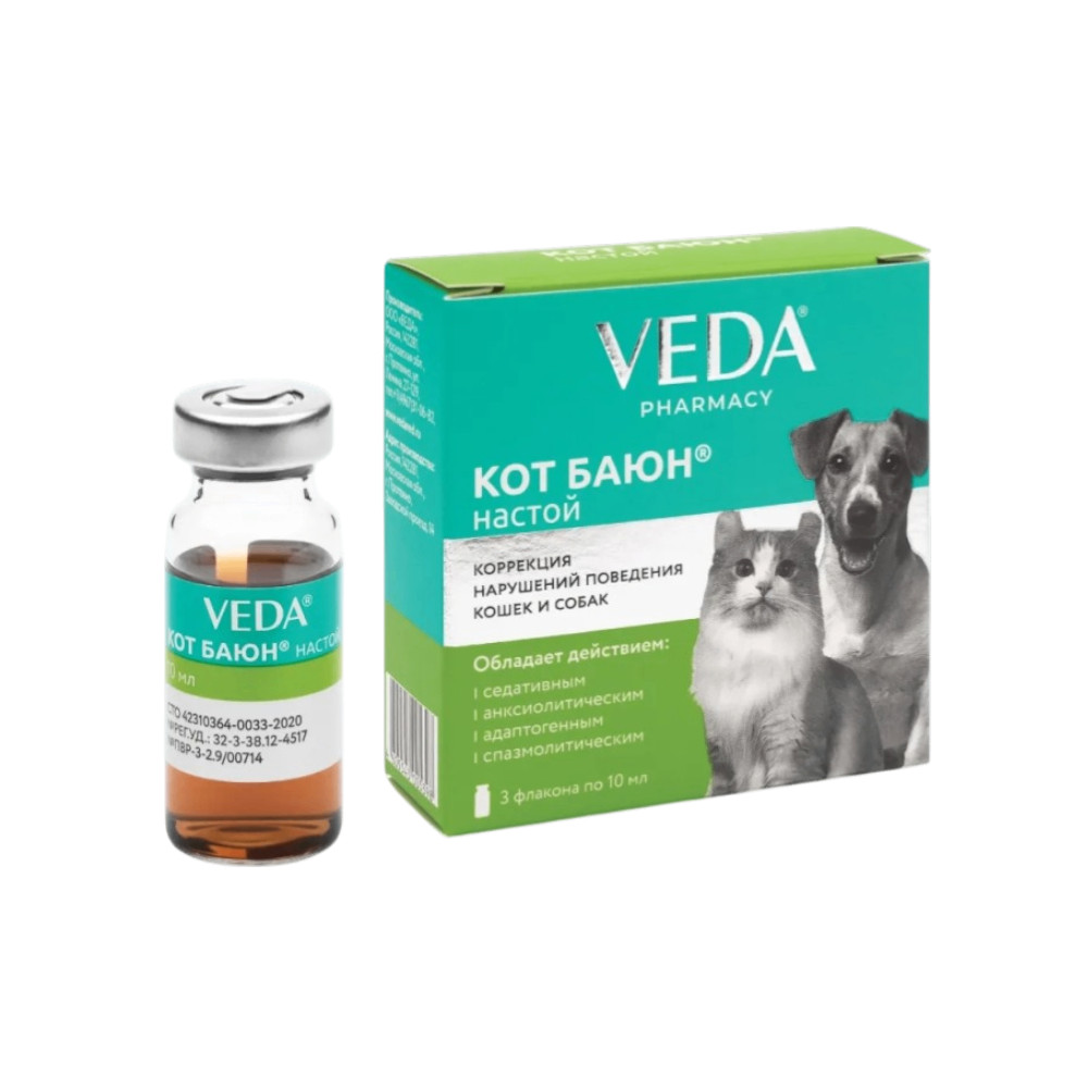 Сövhər Veda Кот Баюн pişiklər və itlər üçün, 10 ml, 1 əd