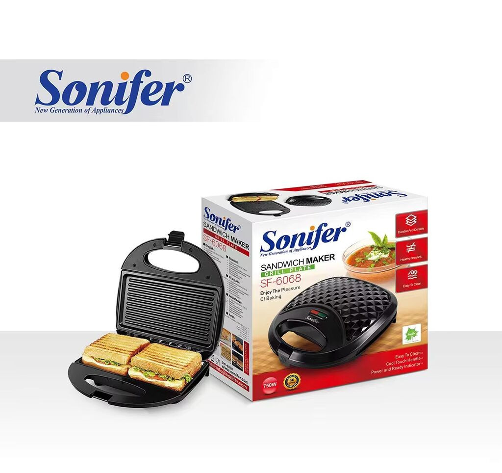 Sendviç cihazı Sonifer SF-6068 SF-6068-RR43