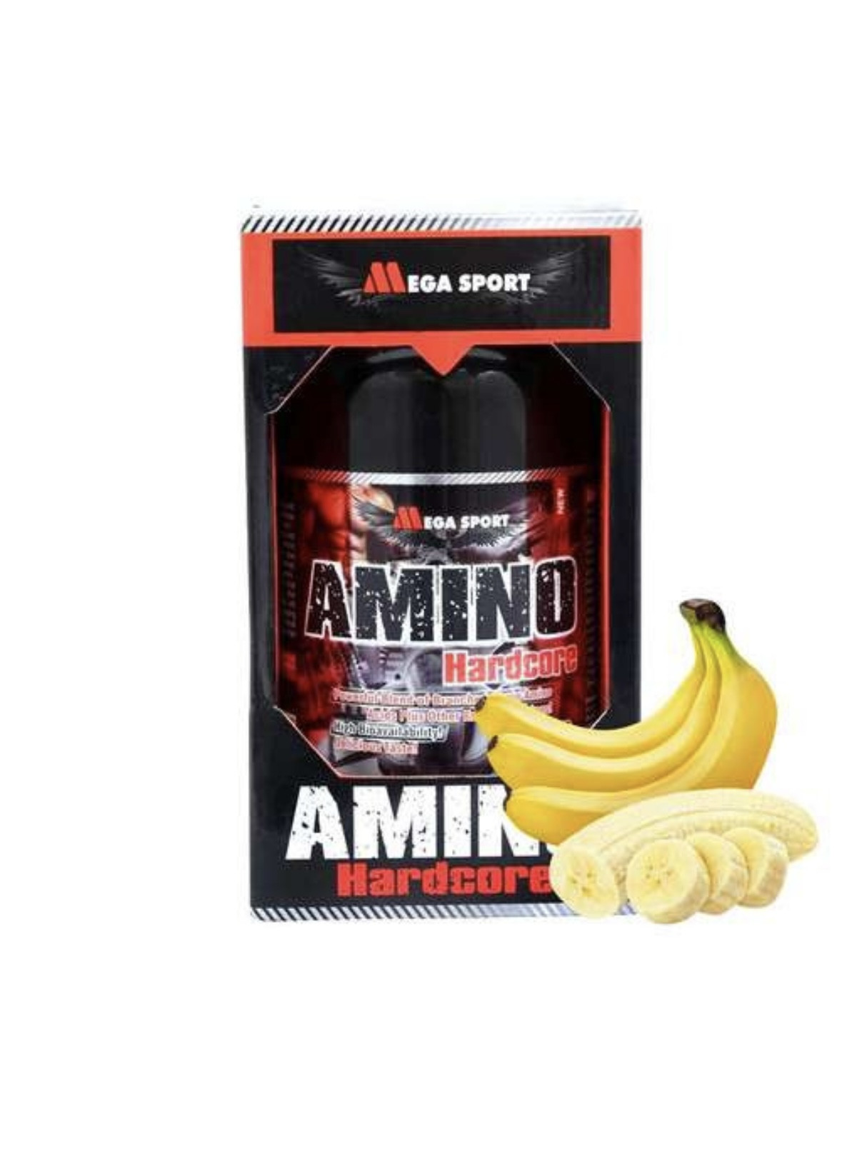 Amin turşusu kompleksi Mega Sport Amino Hardcore Banana 390 q
