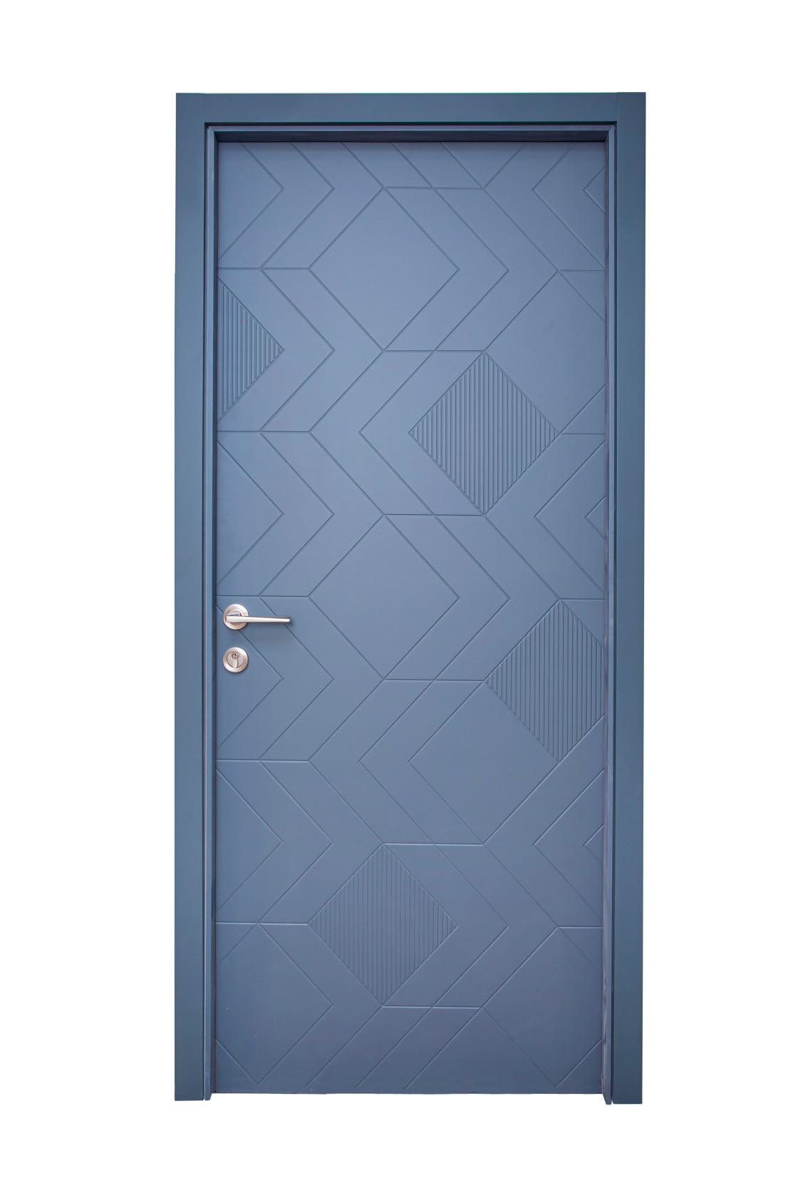 Otaqlararası qapı Matrix, WPC, 205x80x4 sm, göy