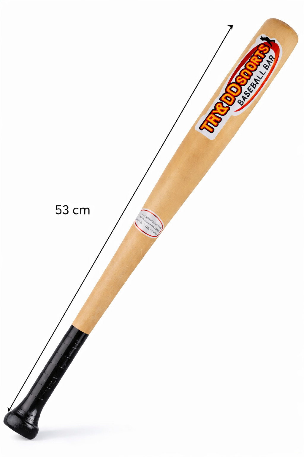 Beysbol bitası FR00139, qəhvəyi, taxta, 53 sm