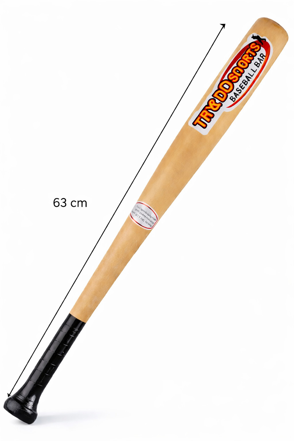 Beysbol bitası FR00140, qəhvəyi, taxta, 63 sm