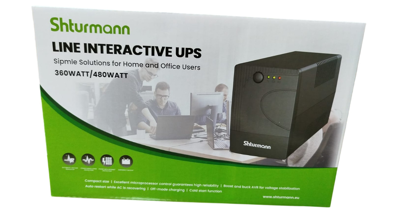 Fasiləsiz enerji təchizatı UPS Shturmann 800 VA