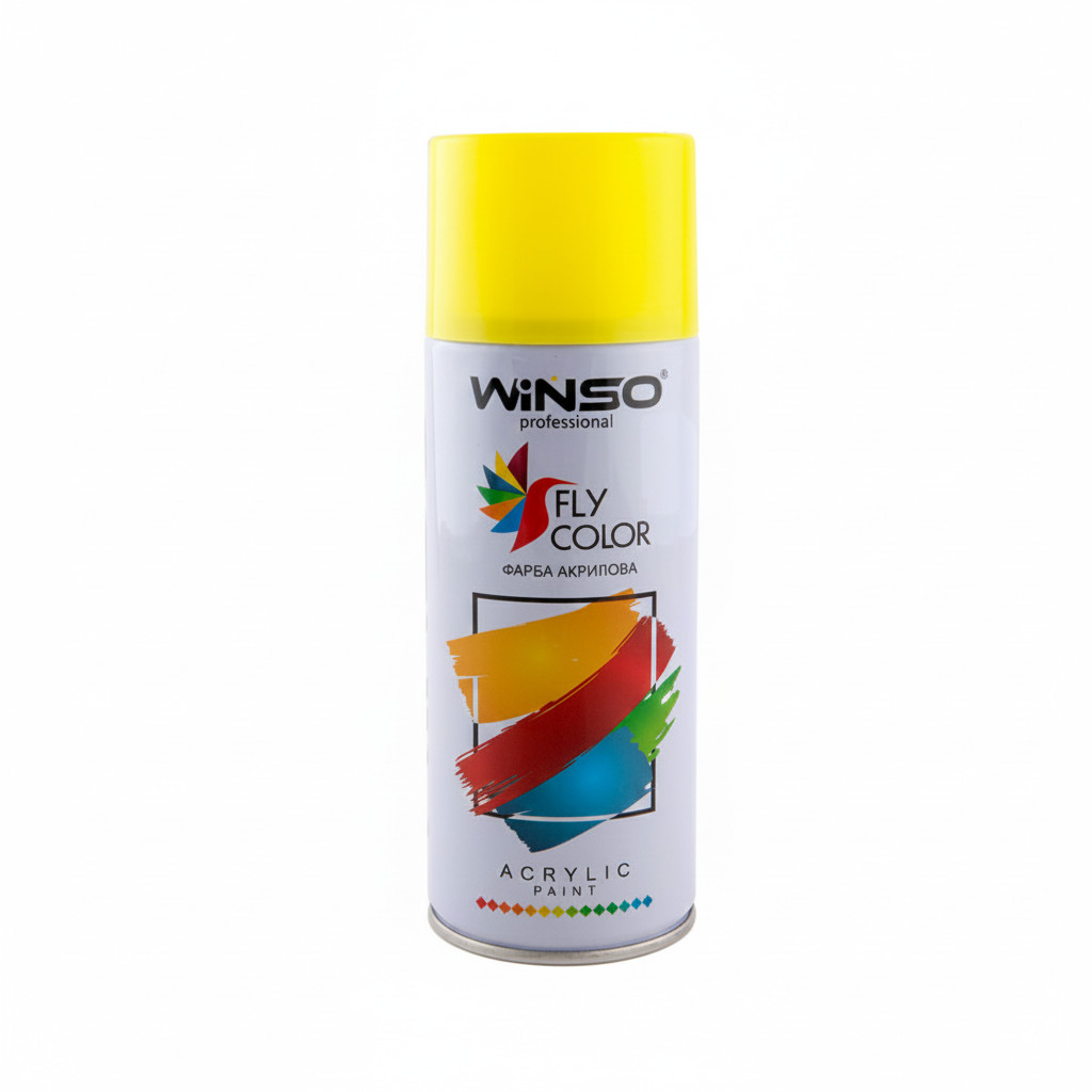 Akril aerozol boya Winso Yellow, 450 ml