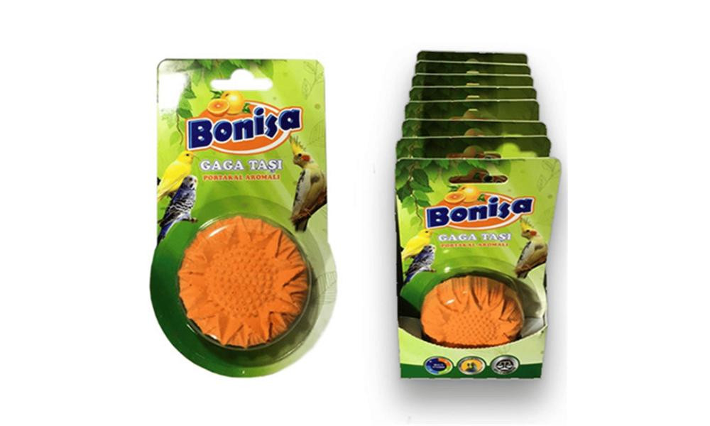 Quşlar üçün mineral daş Bonisa Portağal, 50 q