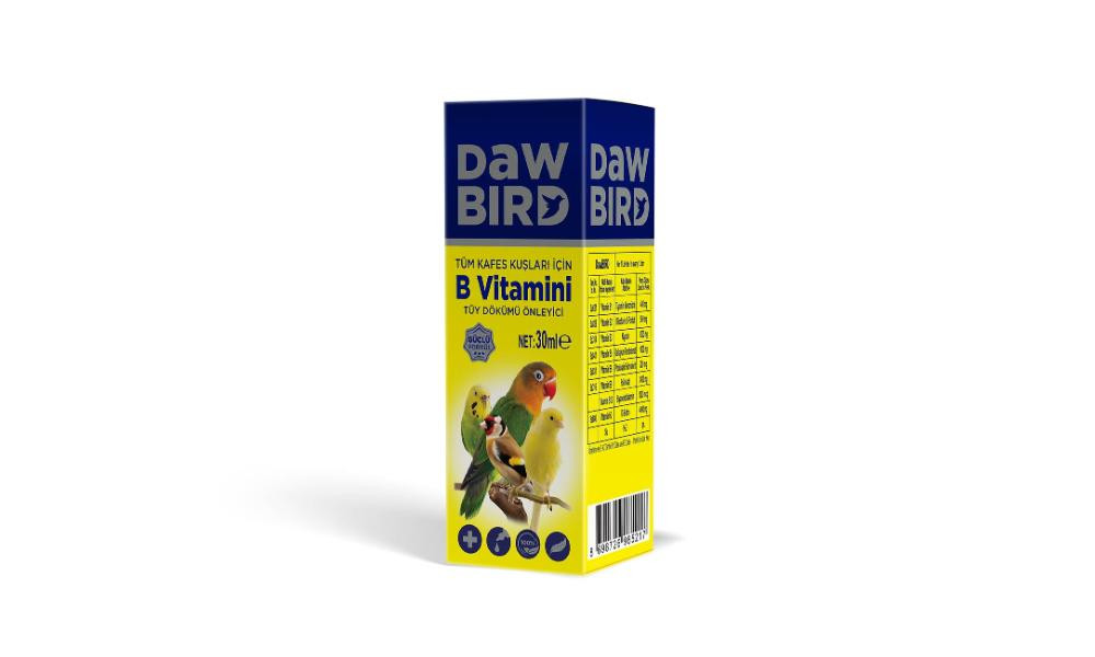 Quşlar üçün vitamin DawBird B 30 ml