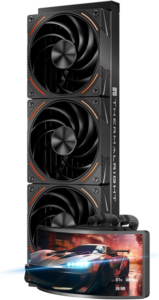 Kuler prosessor üçün Thermalright RAINBOW VISION TURBO 360 BK ARGB