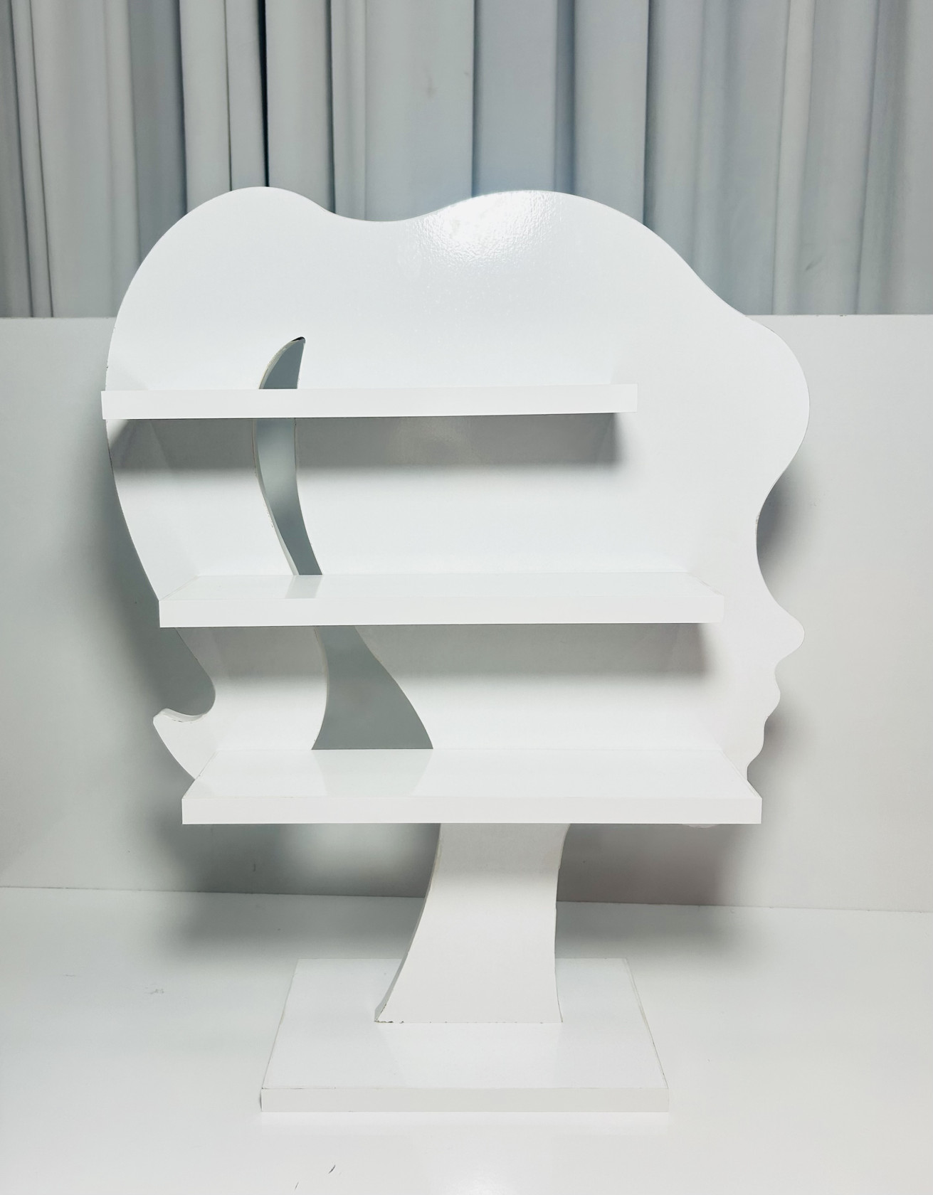 Rəf 70, MDF, ağ, 50x65x20 sm