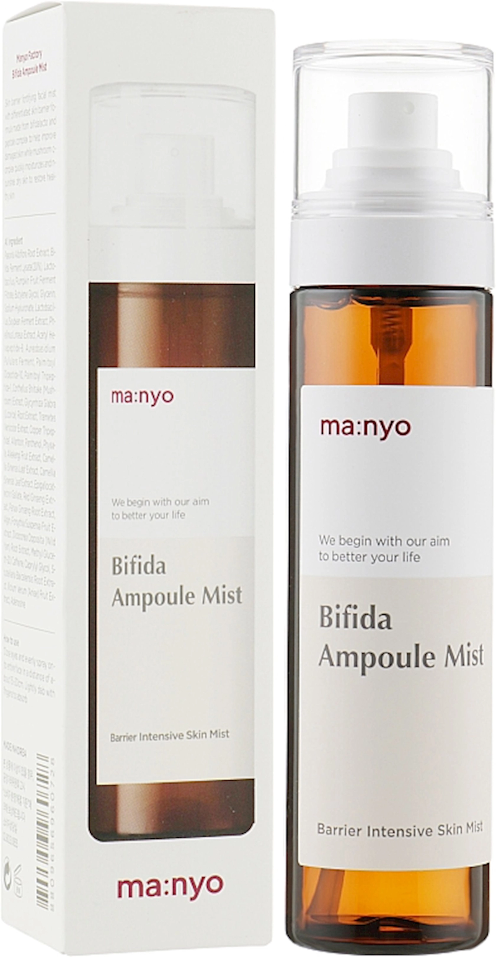 Cavanlaşdırıcı ampullu mist Manyo Factory Bifida Ampoule Mist, 150 ml