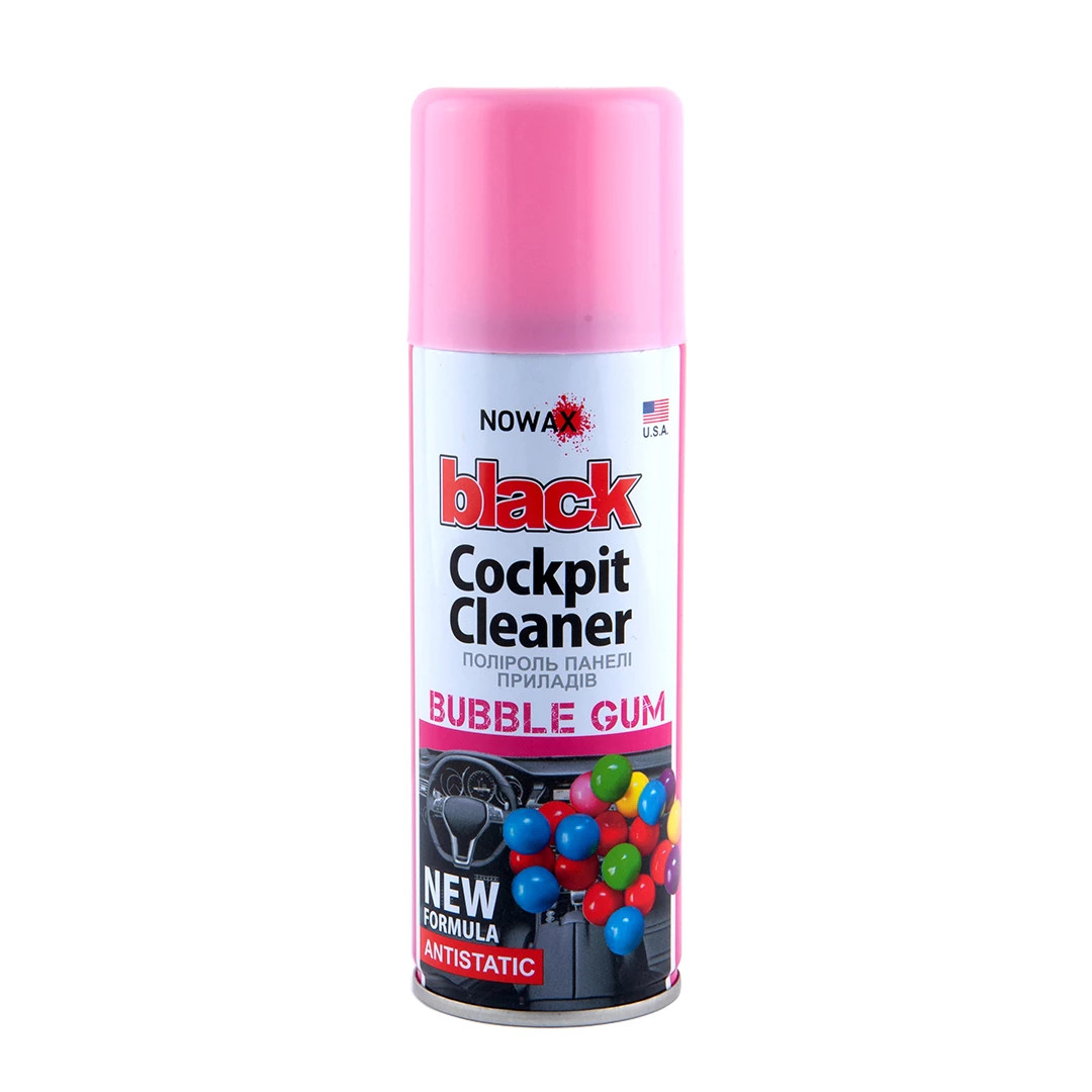 Avtomobil üçün təmizləyici Nowax Black Cockpit Cleaner Bubble Gum 450 ml