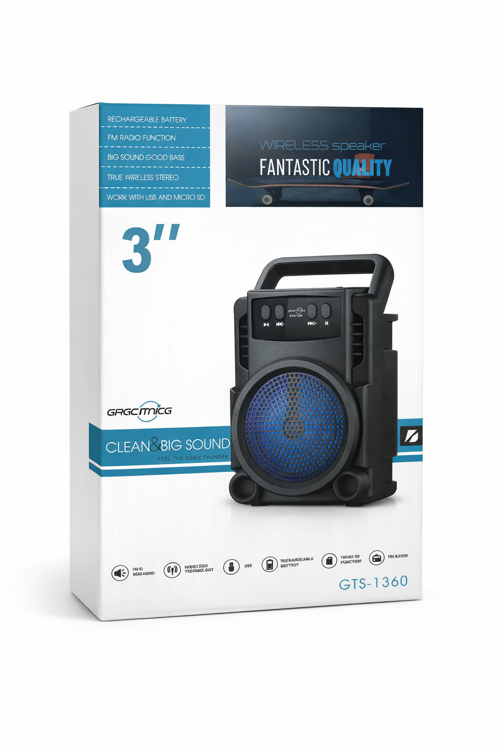 Portativ dinamik UrbanBeat Carry 3