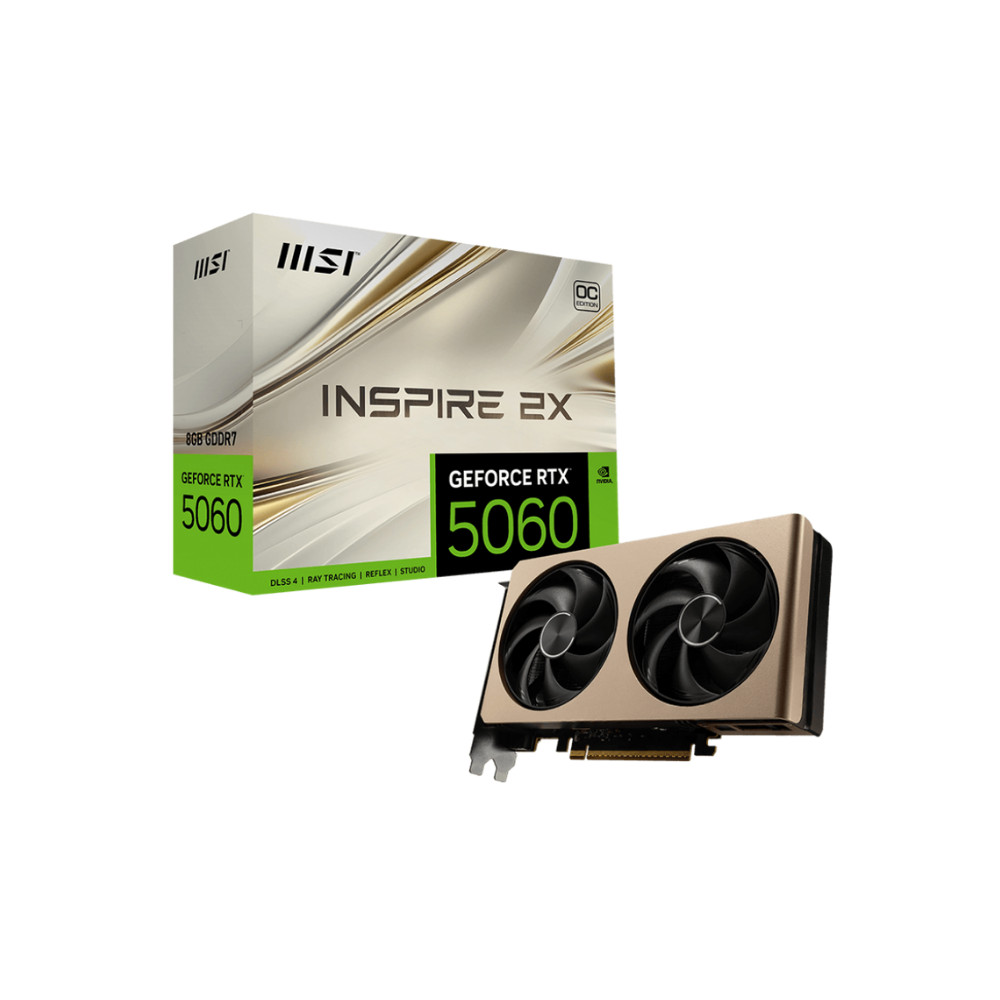 Video kart MSI Gaming RTX 5060 8G Inspire 2X OC Graphics Card