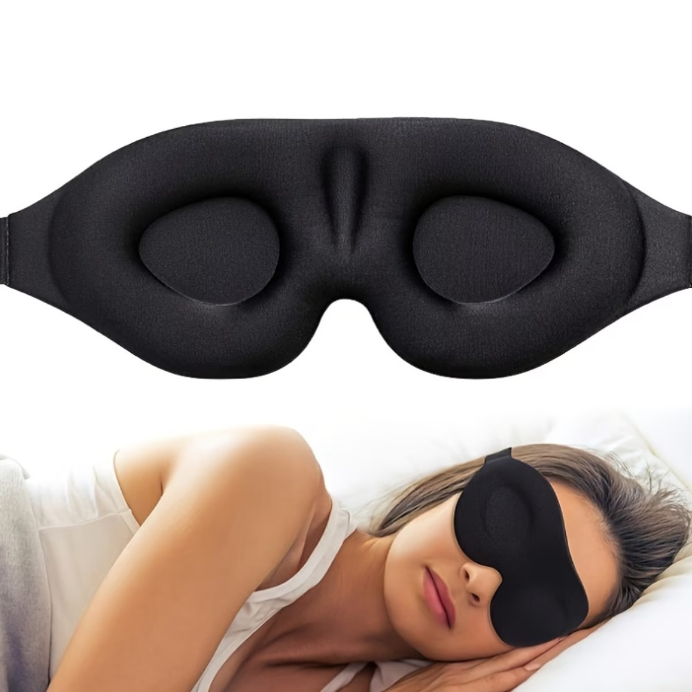 Yuxu üçün maska 3D Ultra Komfortlu, IVA699, qara