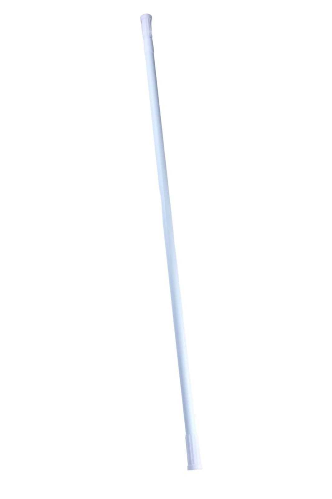Hamam otağı üçün karniz No Brand, metal, ağ, ölçü tənzimlənir, 110 sm-2 m - AR_Arcanum50005
