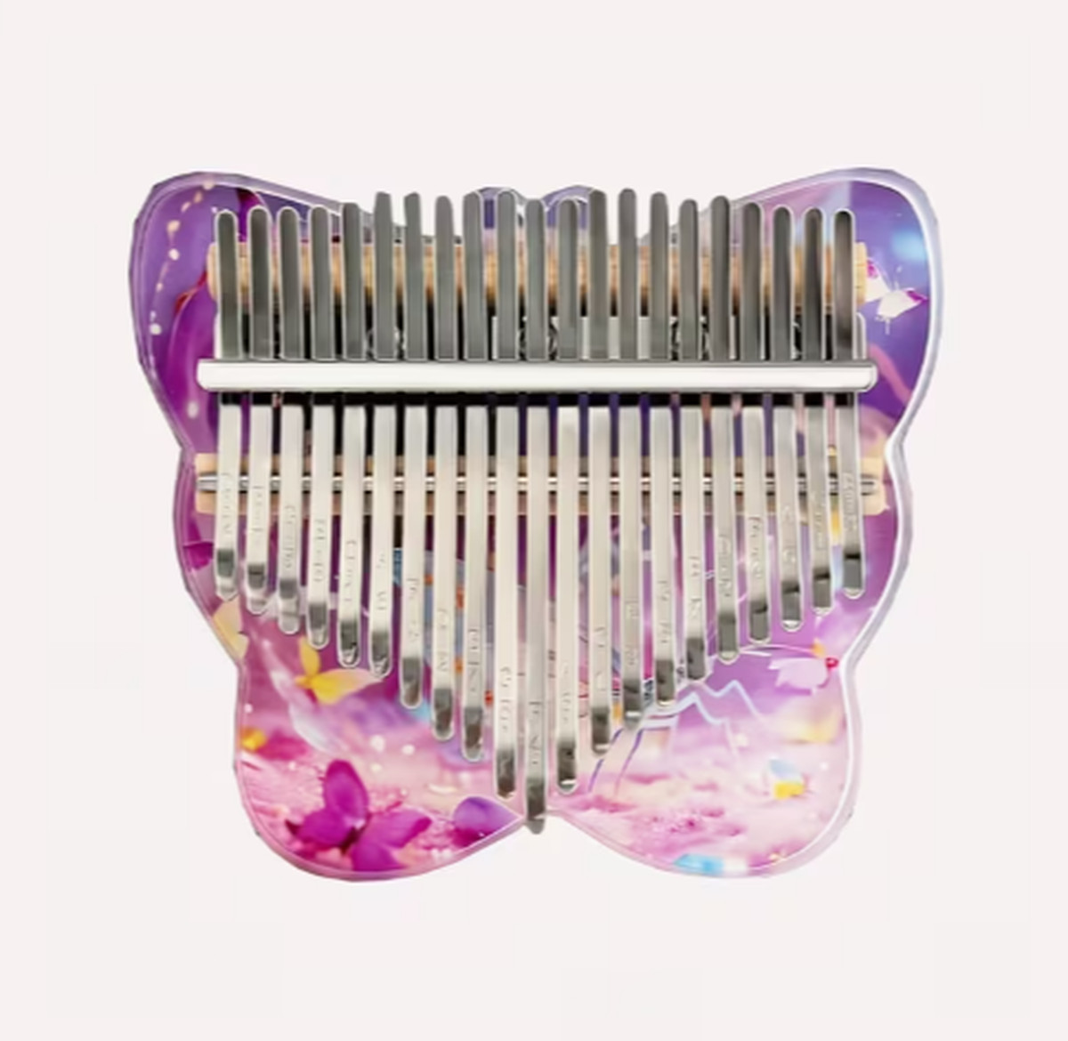 Kalimba 94087726, 21 düyməli, şəffaf