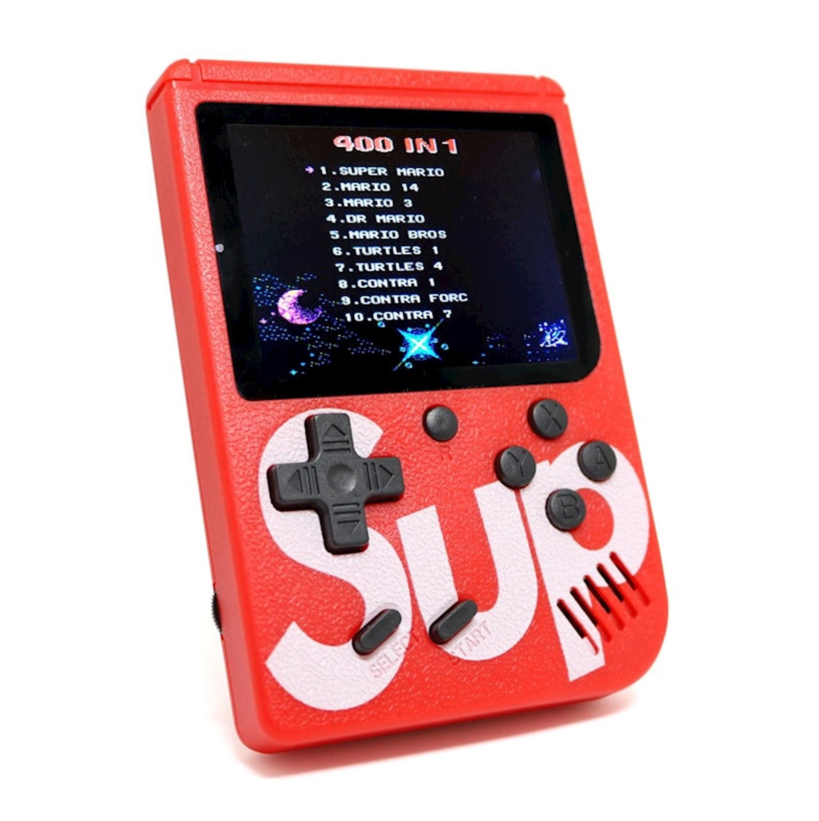 Oyun konsolu Game Box SUP 400 oyun Red