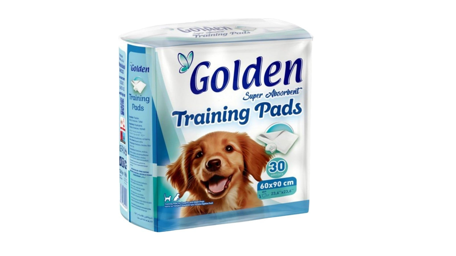 Hopdurucu altlıqlar Golden 60x90 sm, 30 ədəd - 8682723814021
