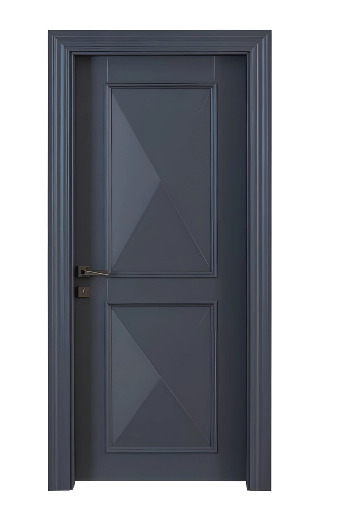 Otaqlararası qapı 17100293 Piramida, 210x90 sm, göy