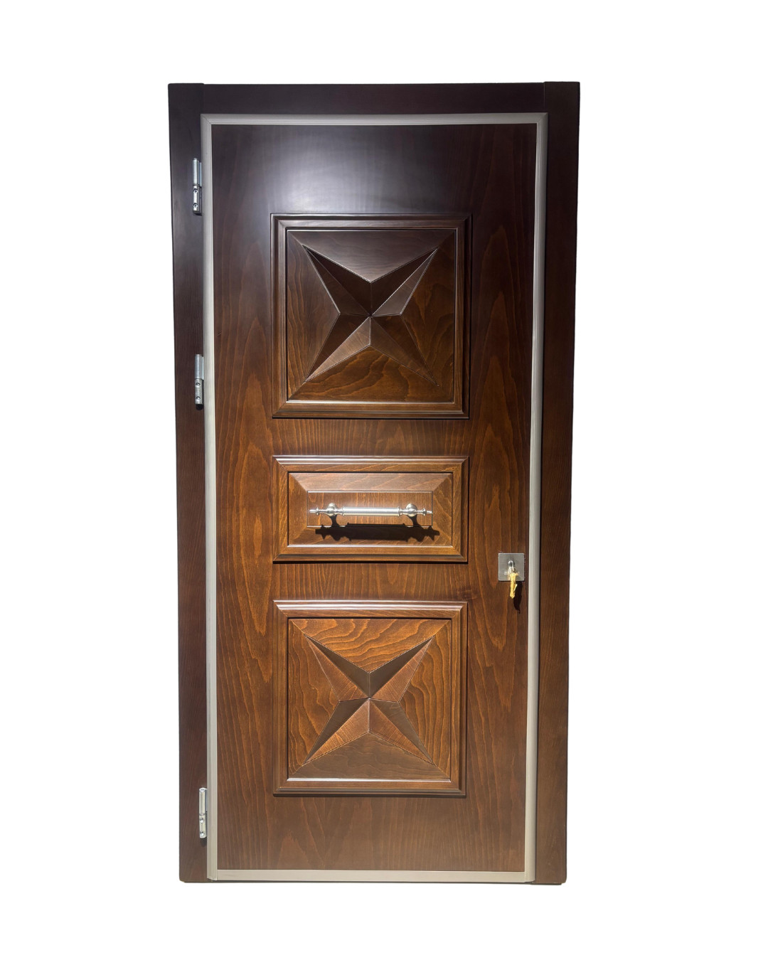 Giriş qapısı DK-3009, 220x100 sm, qəhvəyi