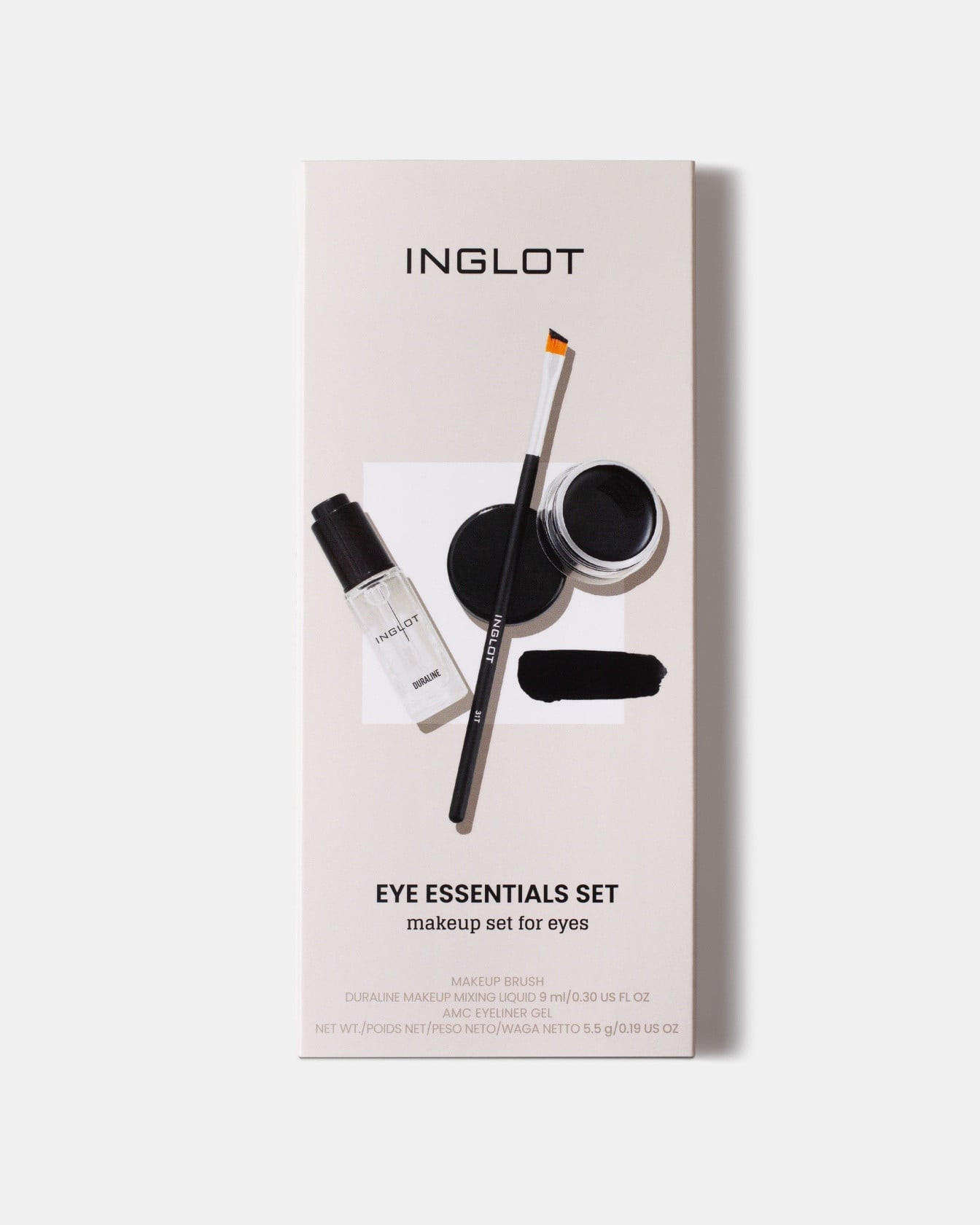 Dekorativ kosmetika dəsti Inglot Gözlər üçün Eye Essentials Set - Zarif Beauty Store 000025
