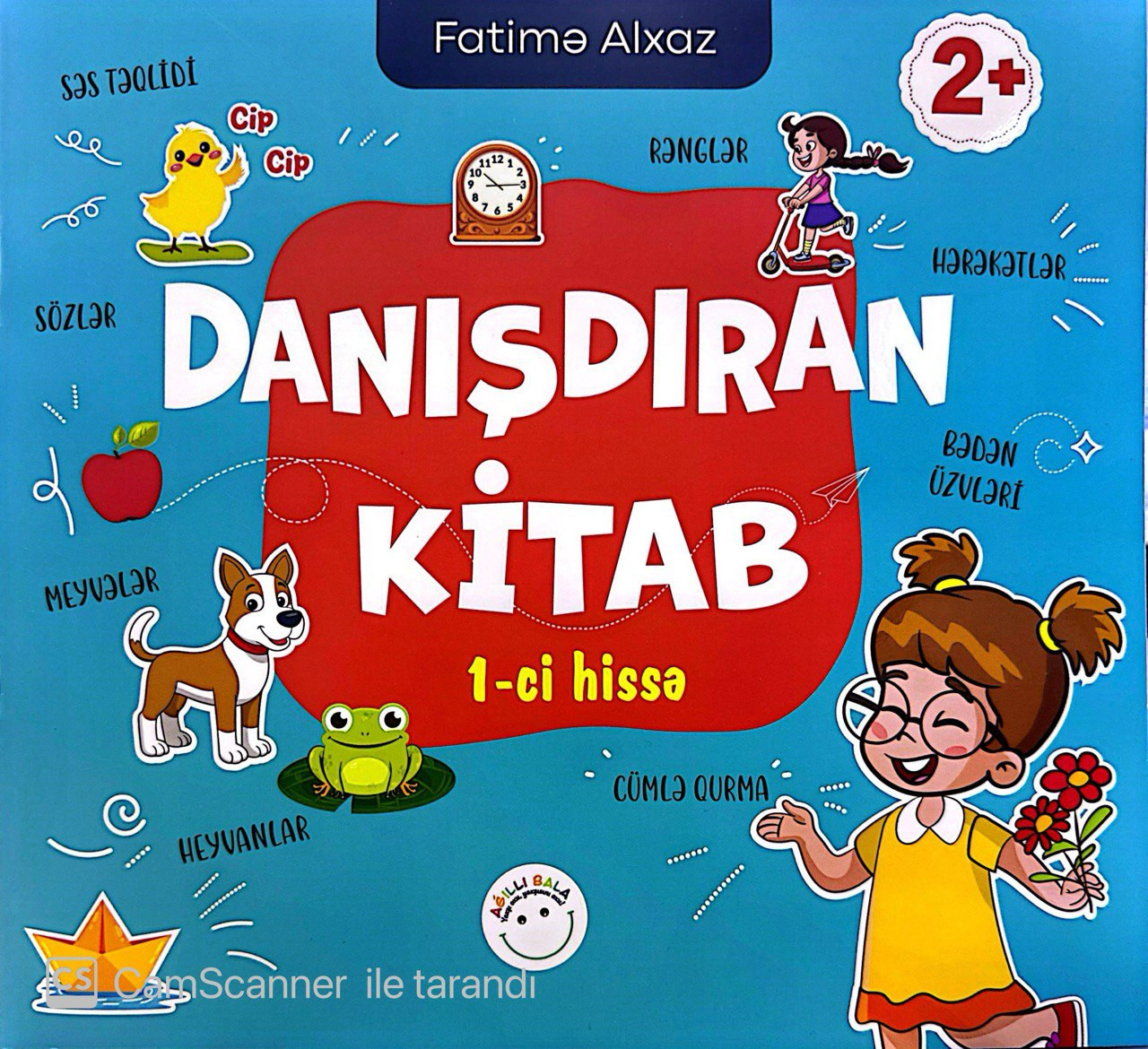 Kitab Danışdıran kitab 1-ci hissə, müəllif Fatimə Alxaz