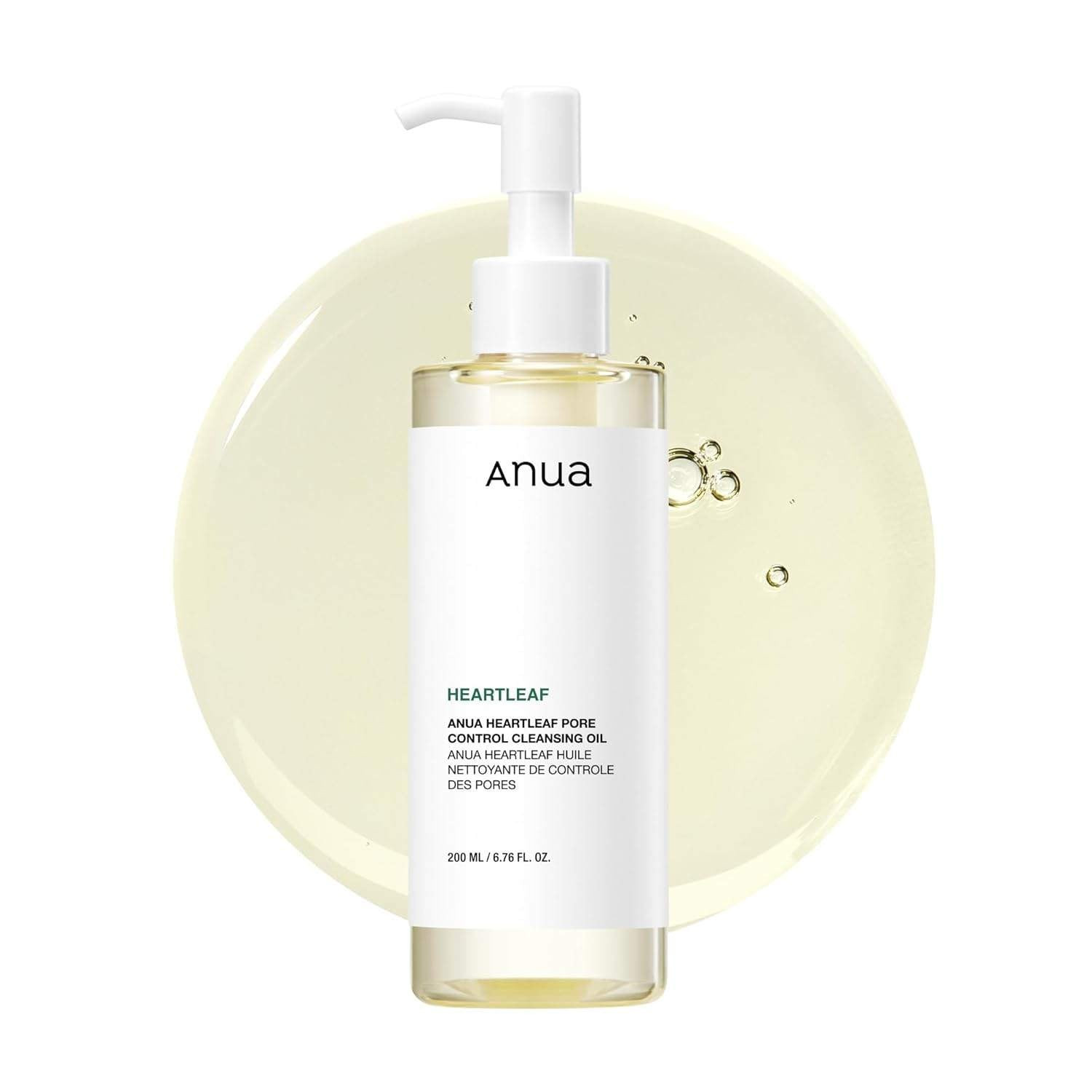 Üz üçün yağ Anua Heartleaf Pore Control, 200 ml