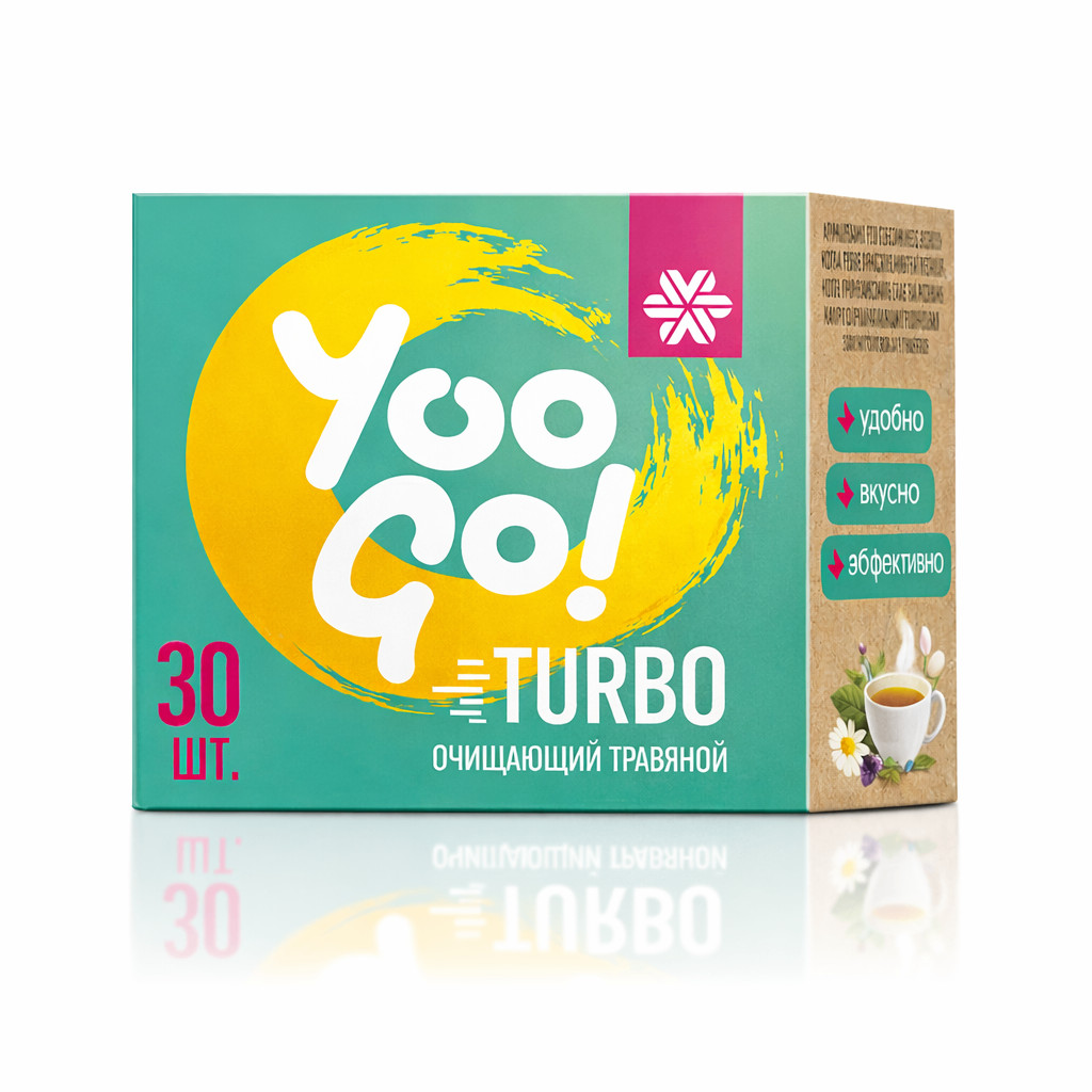 Təmizləyici çay Siberian Wellness Yoo Gо Turbo Tea, 30 paket