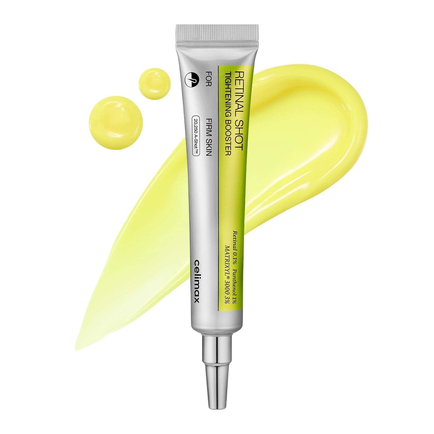 Üz üçün yaşlanma əleyhinə gecə serumu Celimax Retinal 0.1% və Matrixyl 3000, 15 ml