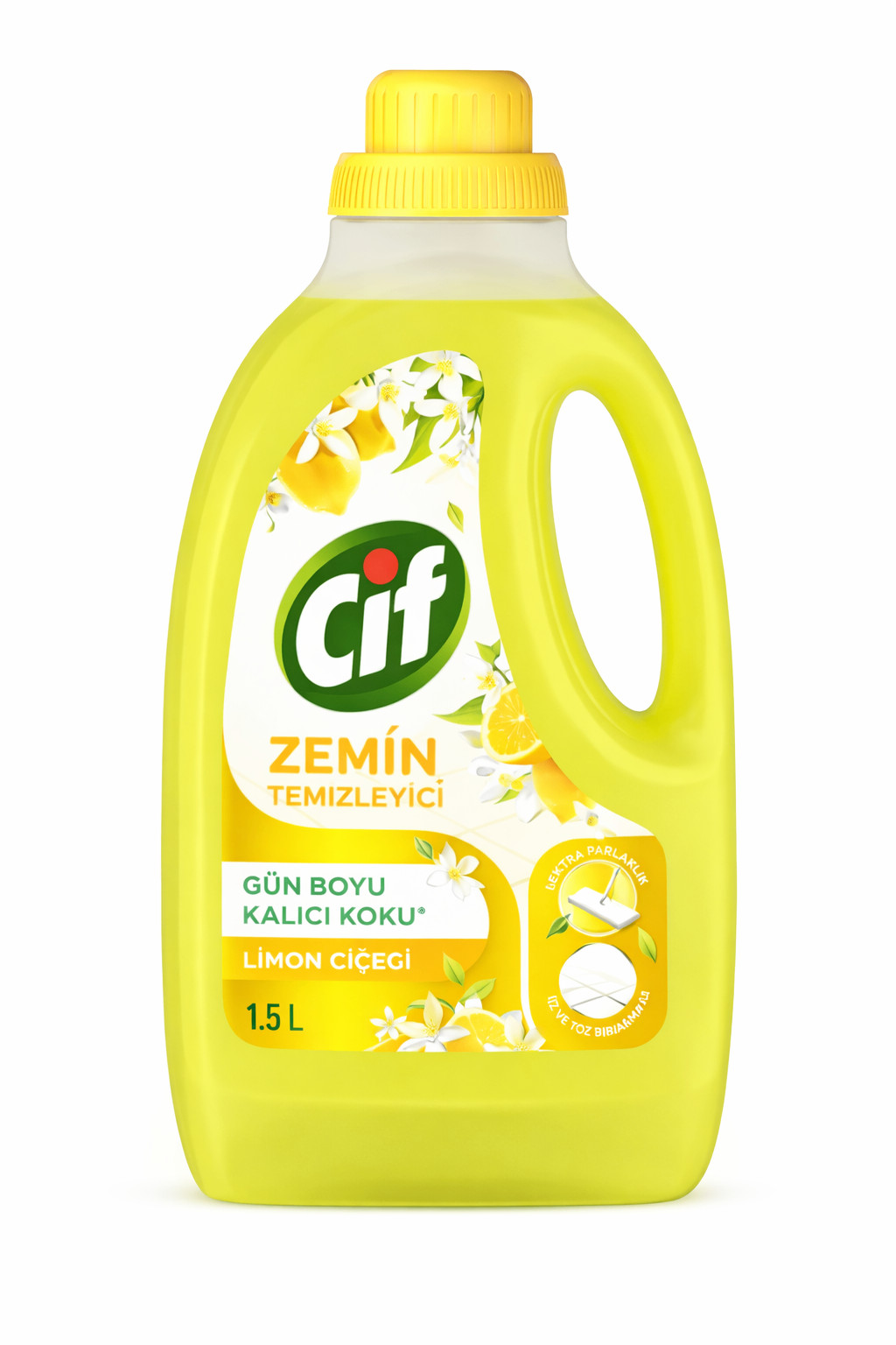 Döşəmə üçün yuyucu vasitə Cif Limon Çiçəyi, 1,5 L