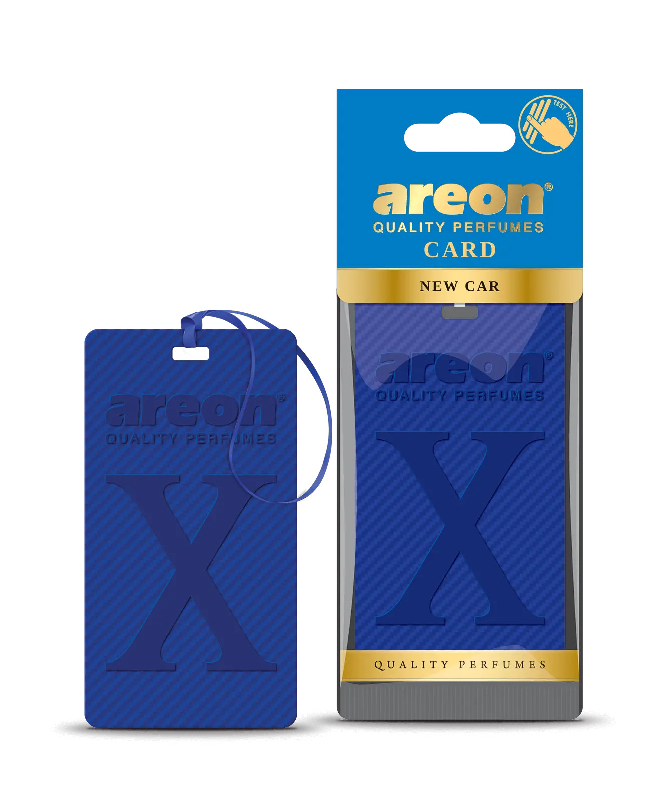 Aromatlaşdırıcı avtomobil üçün Areon X Card New Car