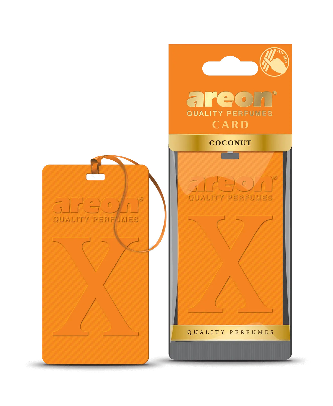 Aromatlaşdırıcı avtomobil üçün Areon X Card Coconut