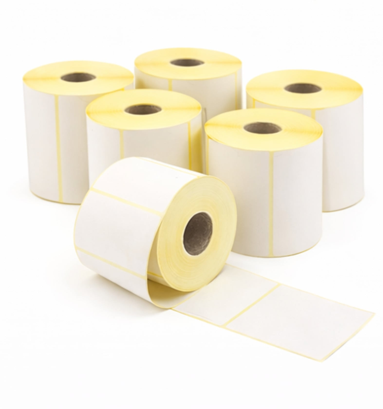 Özüyapışdırılan barkod etiketi 58x40 mm, 400 ədəd, termal printer üçün