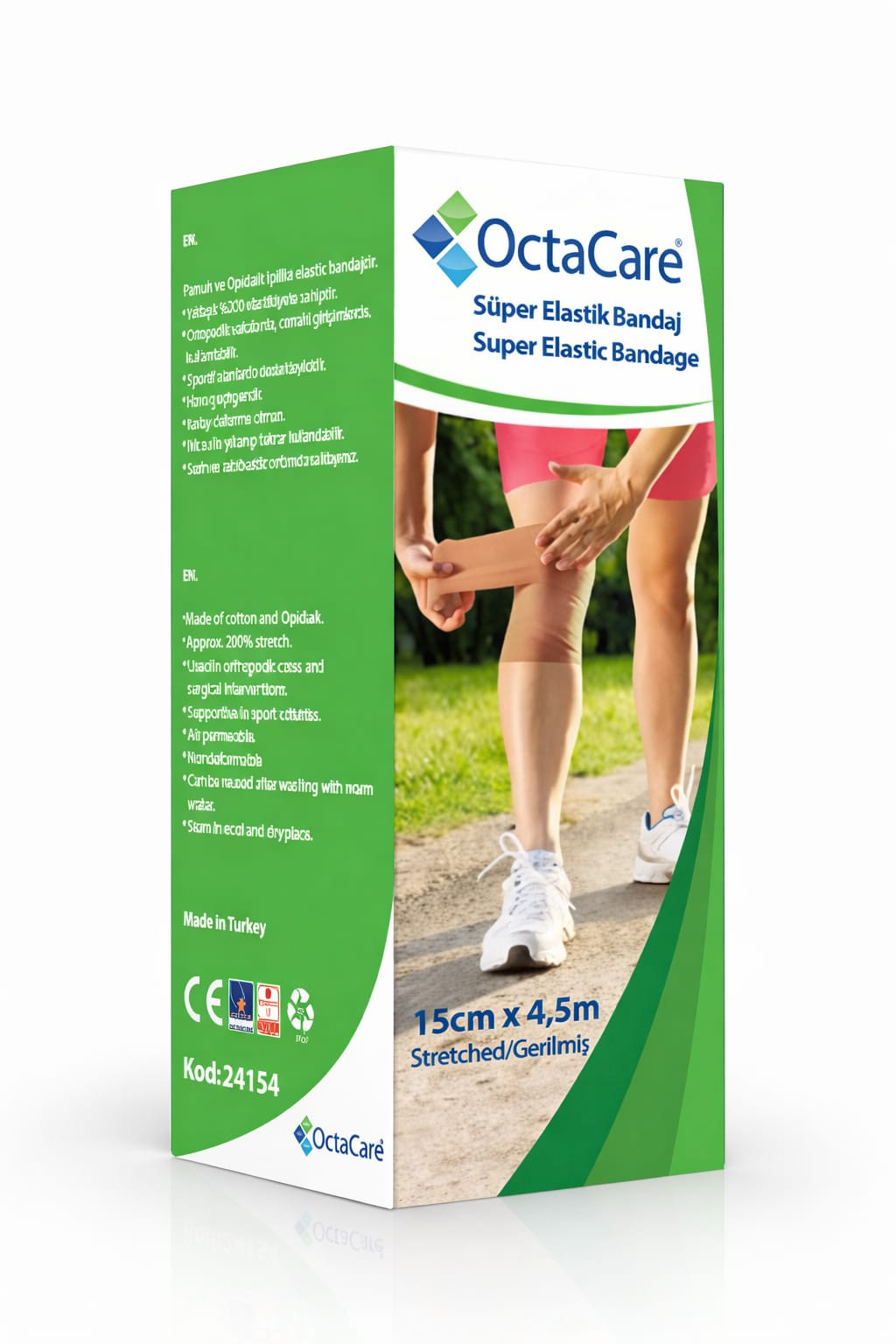 Elastik bint OctaCare, 15 sm х 4.5 m