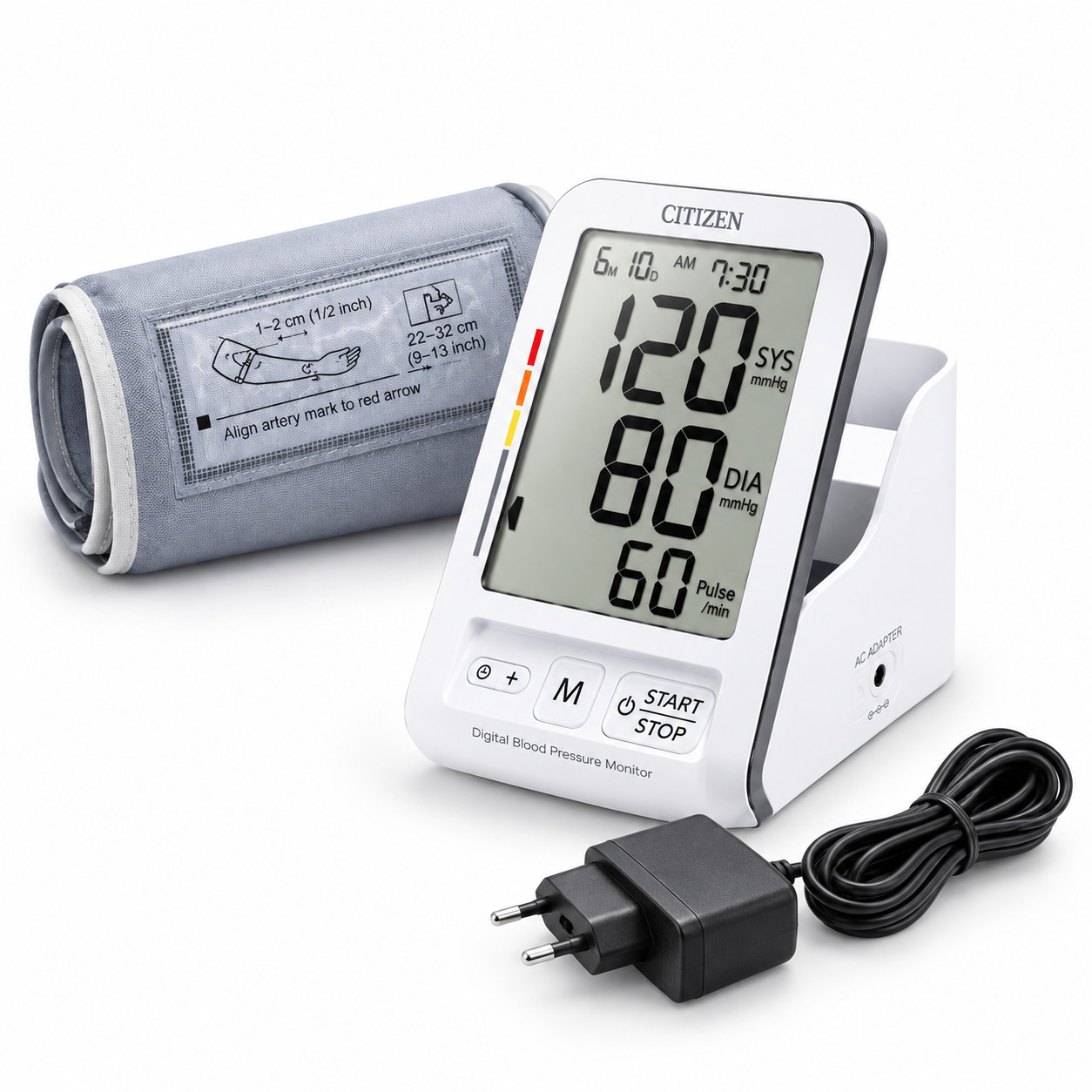 Tonometr Citizen CH-456, adapter ilə