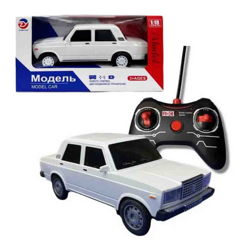 Avtomobil M372025-5, idarə pultlu, ağ, 3+ yaş