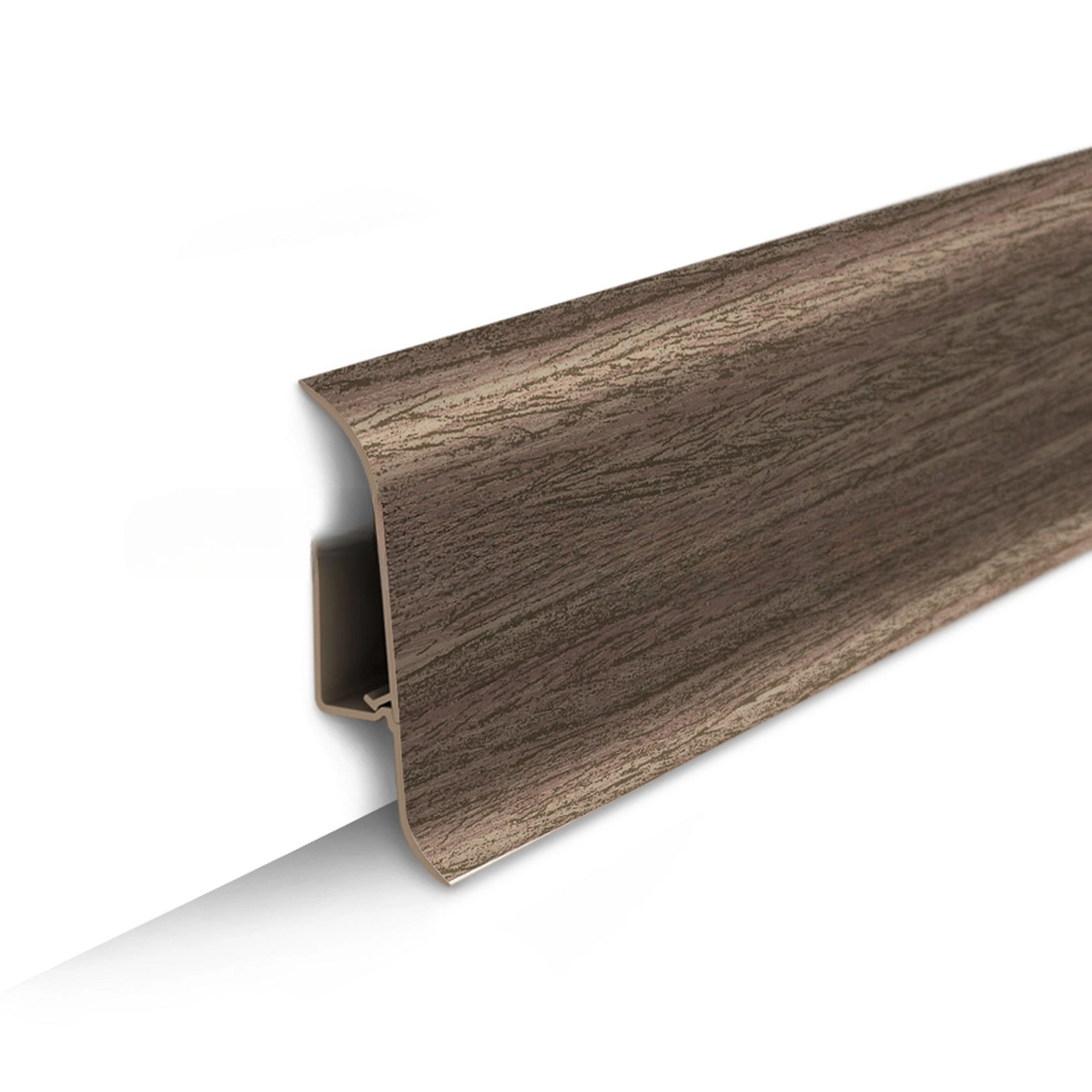 Döşəmə yaşmağı Ideal Classic C55 292 Milan qozu, 55×22×2200 mm, PVC, KRN_C55 292, 5 ədəd