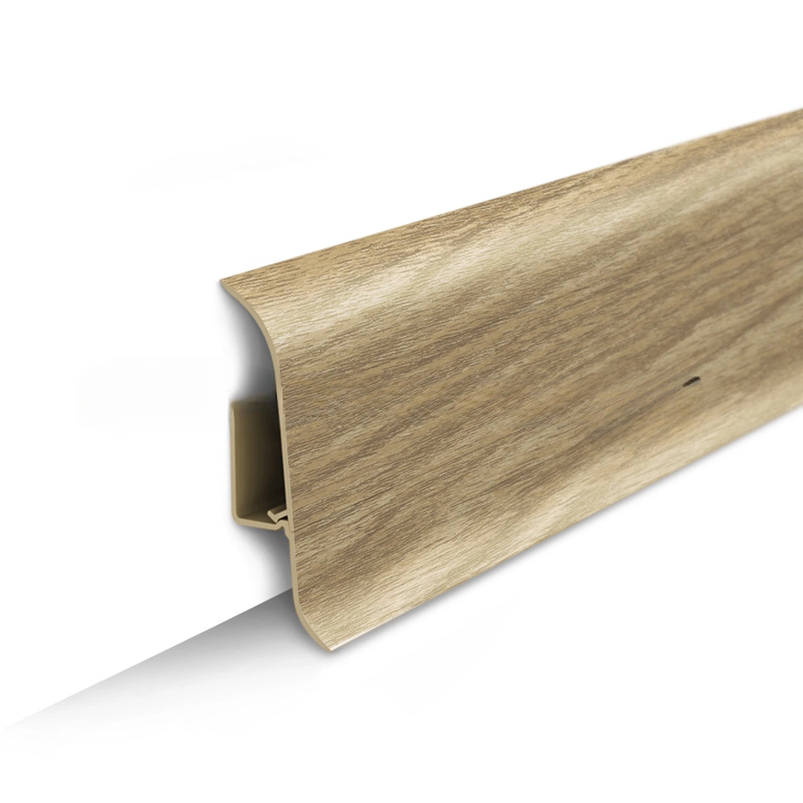 Döşəmə yaşmağı Ideal Classic C55 272 Qızılı Şam, 55×22×2200 mm, PVC, 55 mm, KRN_C55 272, 5 ədəd