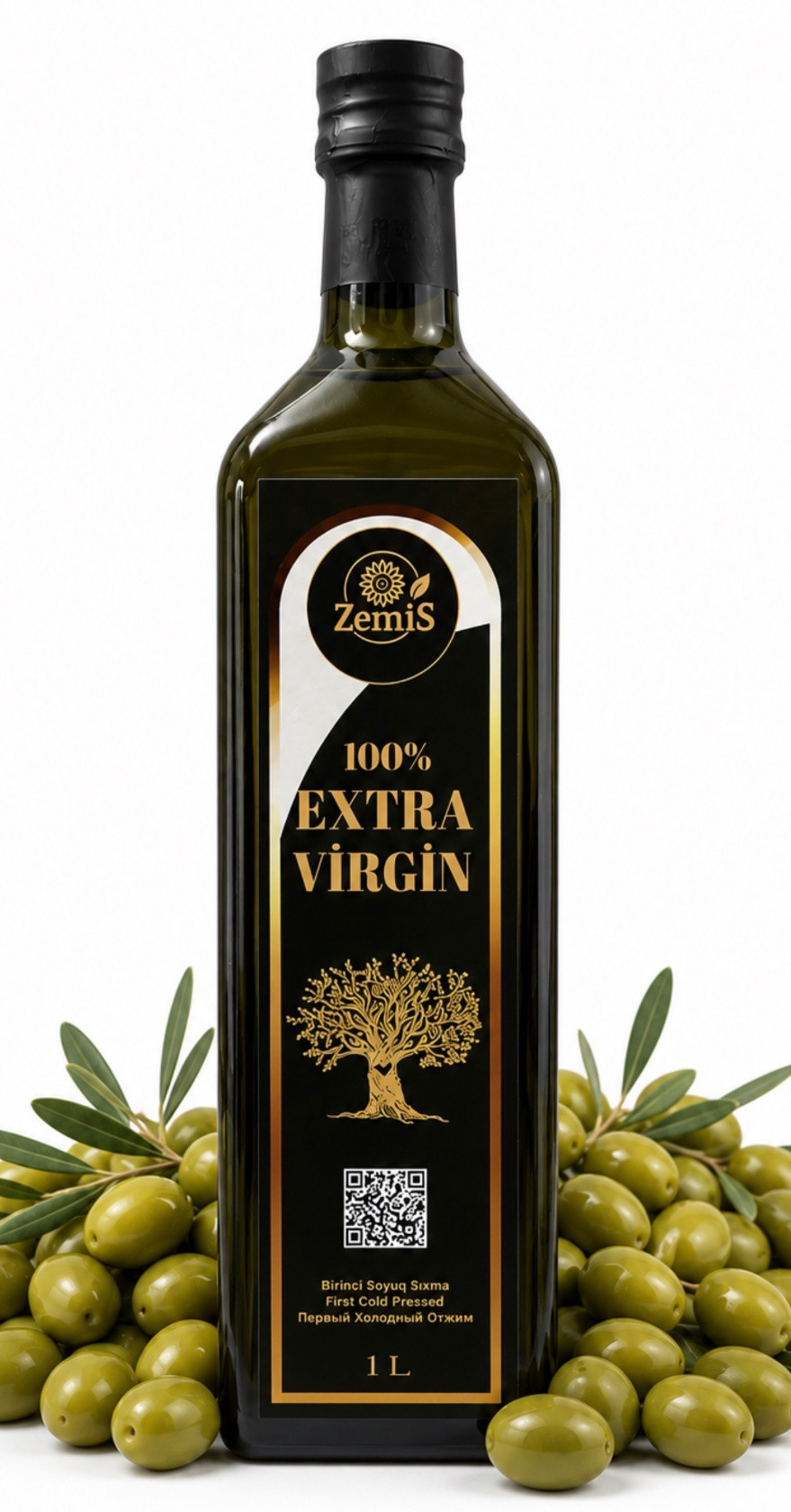 Zeytun yağı ZemiS Extra Virgin, 1000 ml
