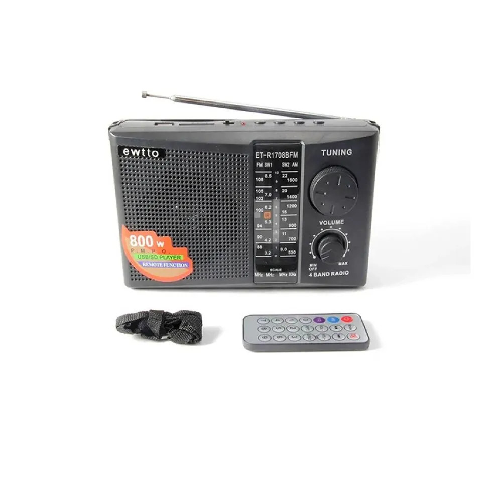 Portativ radio Ewtto ET-R17088FM