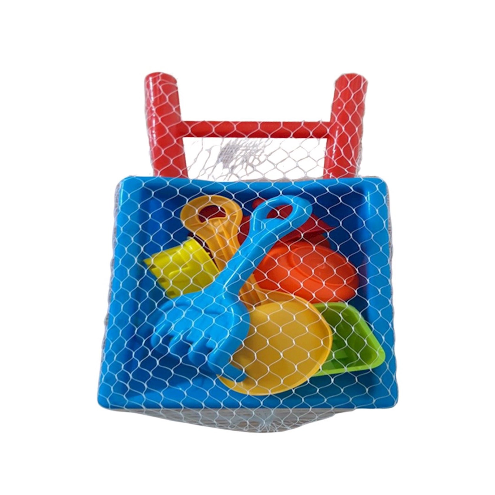 Qumqabı üçün dəst, plastik, rəngbərəng