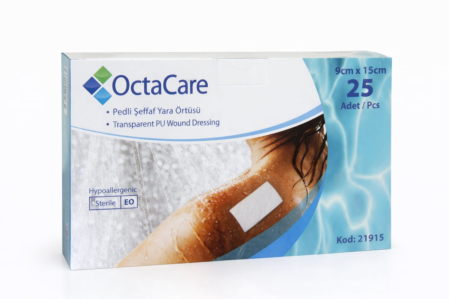 Plastır OctaCare, 9x15 sm, 25 əd