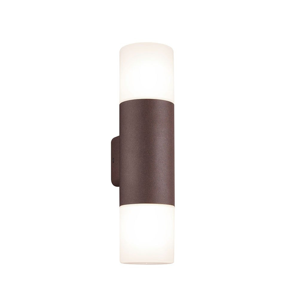 Divar çırağı Trio Hoosic, 2xE27, metal, pas tonu - 222260224