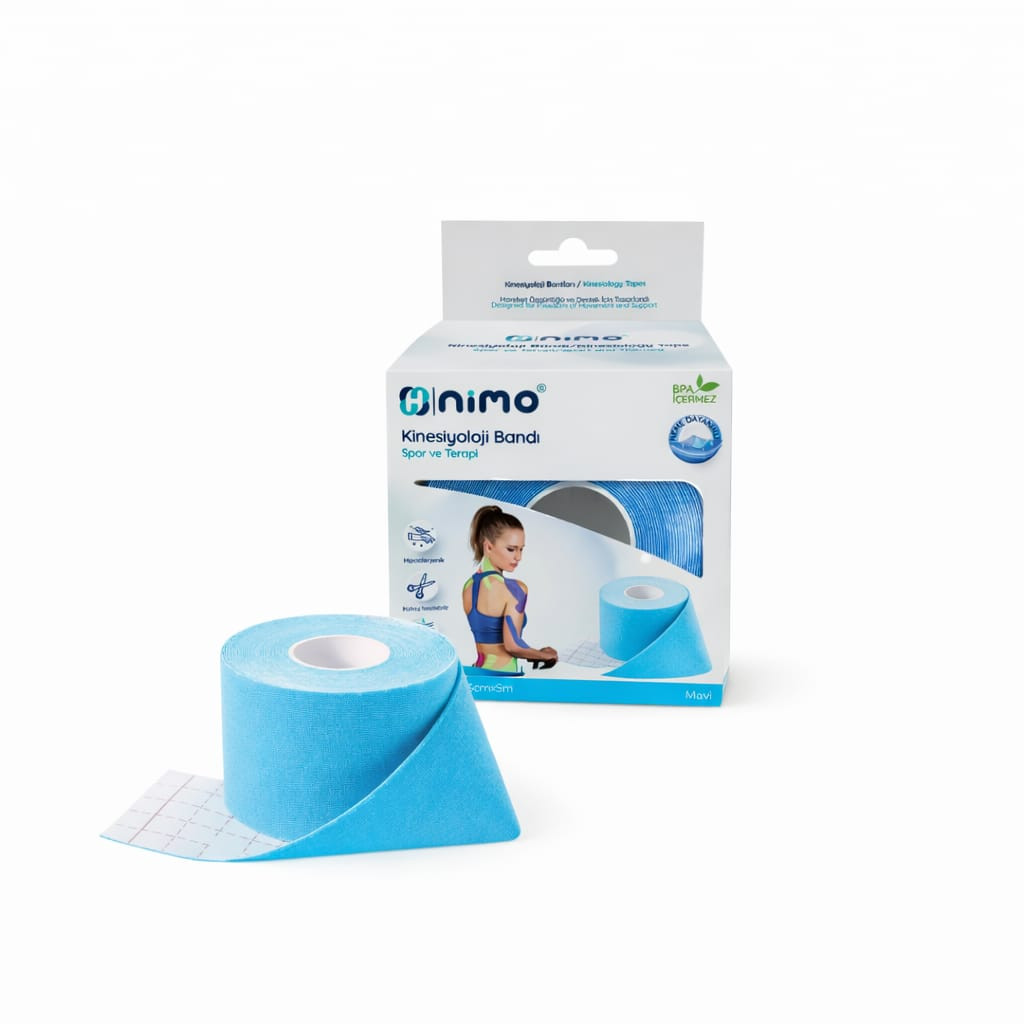 Kinezio teyp Nimo, mavi, 5 sm x 5 m