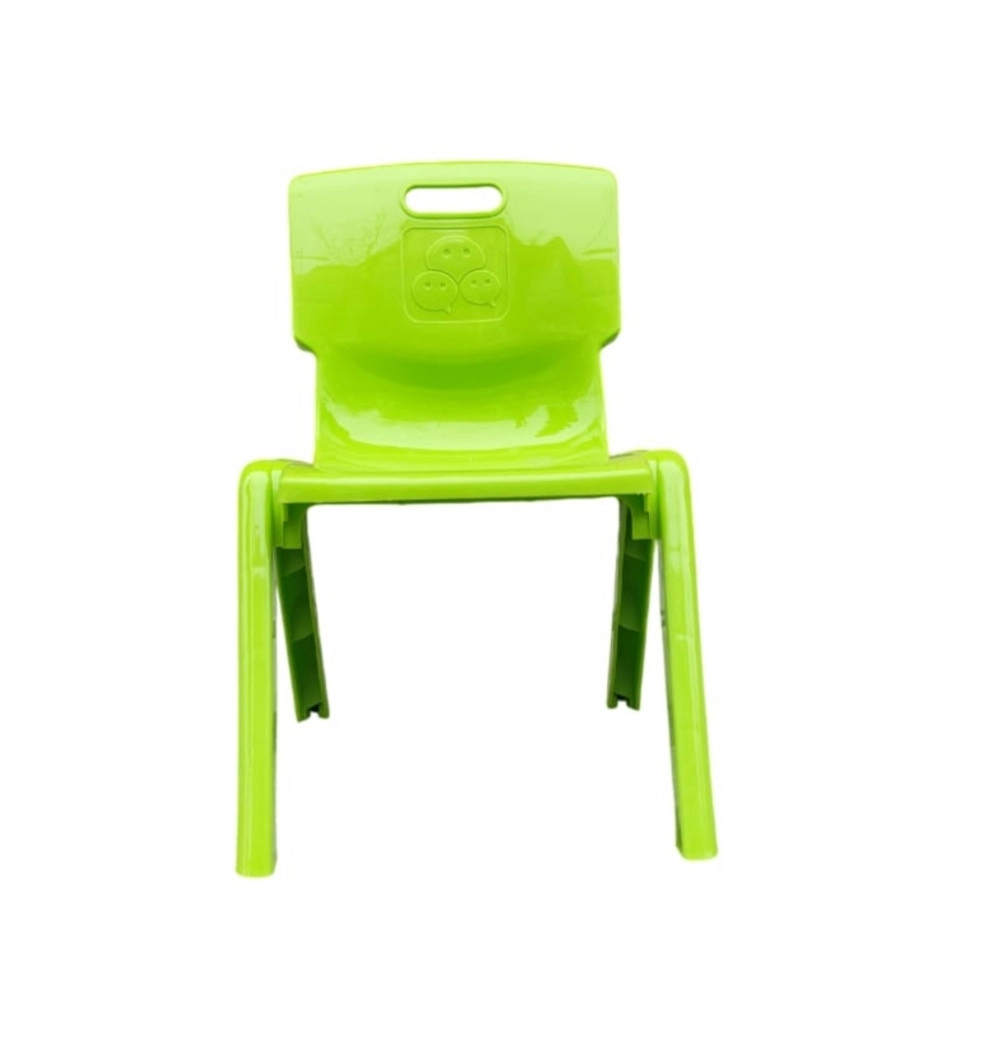Uşaqlar üçün stul № 09, plastik, 27x32 sm, açıq yaşıl