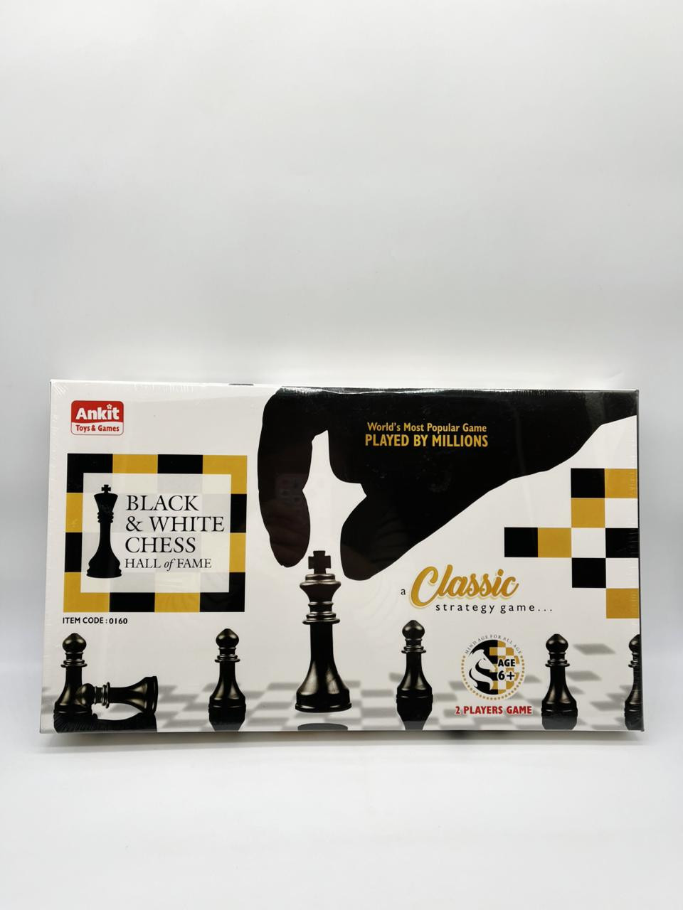 Şahmat Black & White Chess, 6+ yaş