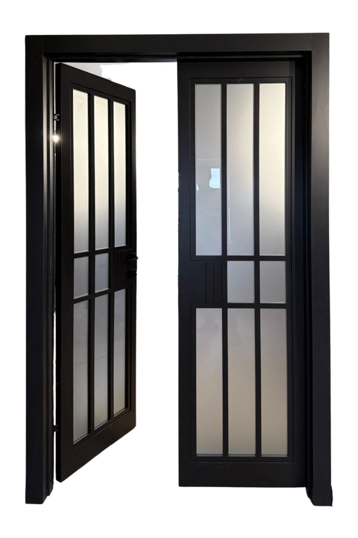 Daxili qapılar, MDF, 210x90 sm, mat qara