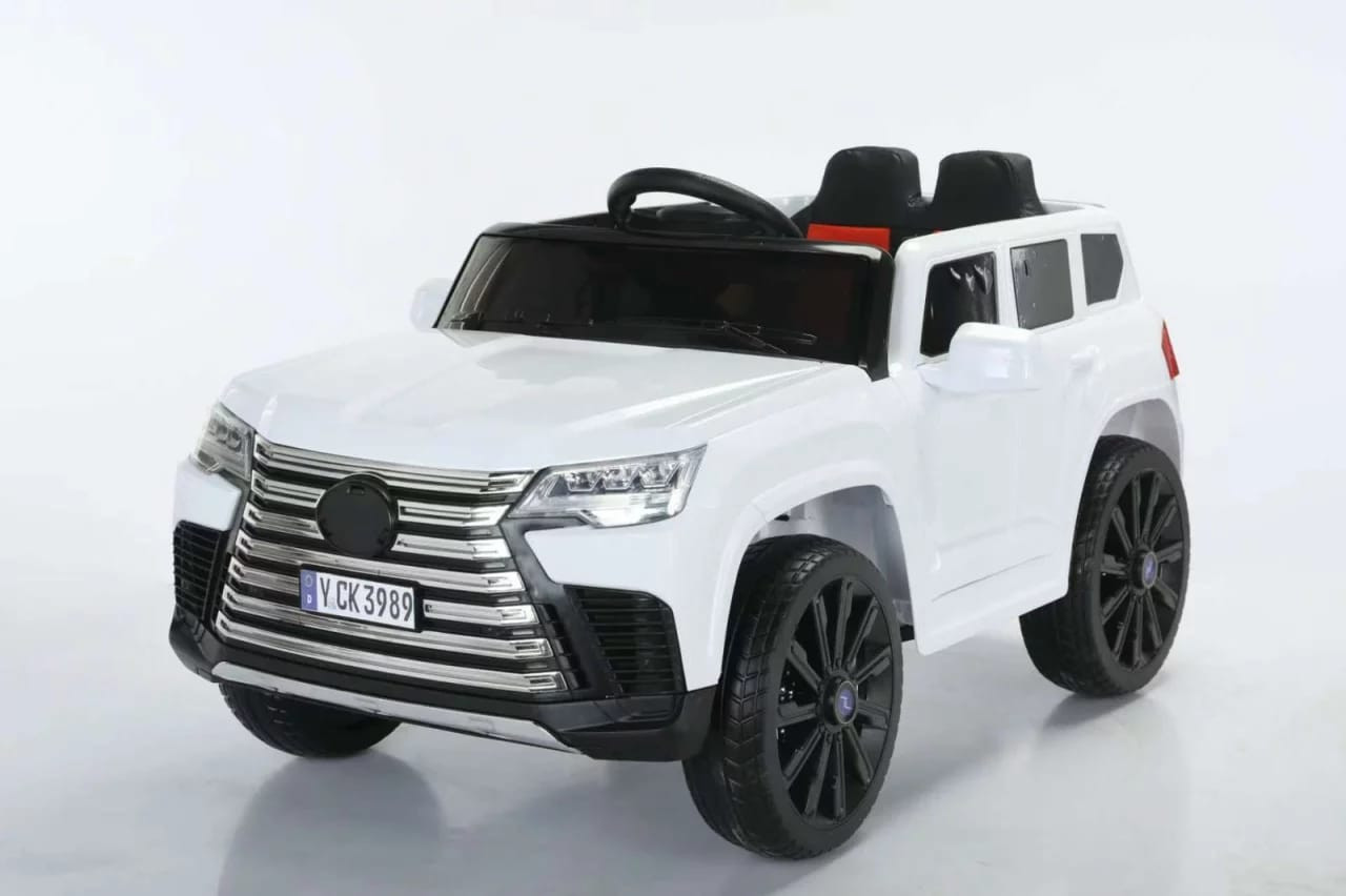 Uşaq elektrik avtomobili LX570 VP_088, ağ, 7 yaşa qədər