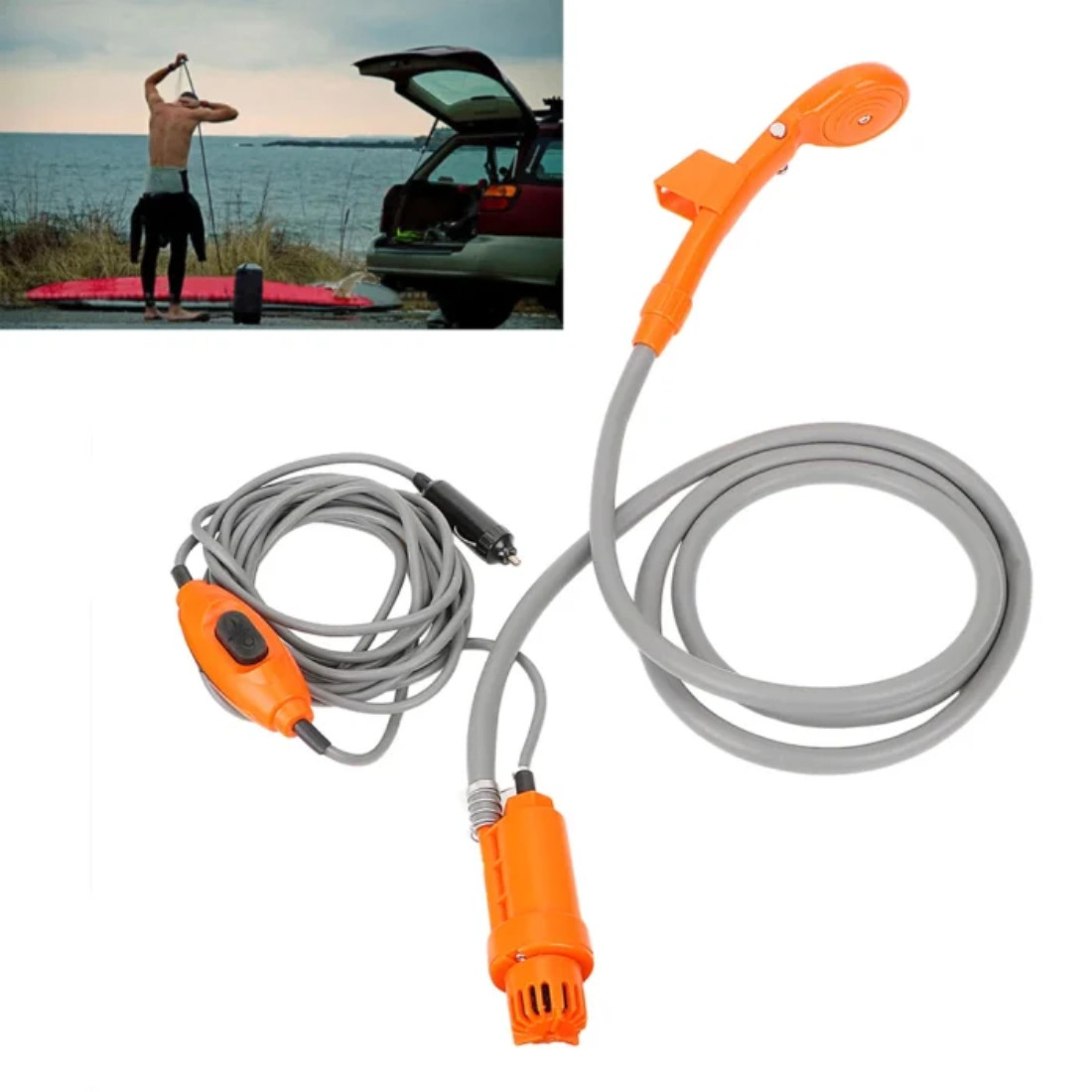 Düşərgə üçün duş IL-3980, 12V